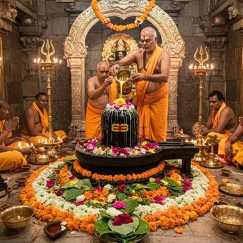 Online booking of Maha Rudrabhishek Puja